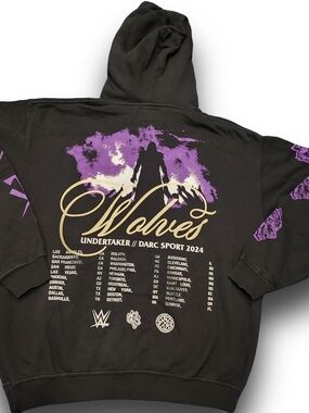 BNWT Darc Sport x WWE "The Undertaker" Tour Hoodie (2024)